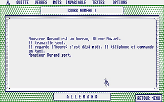 Allemand atari screenshot